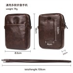 适用于华为 HUAWEI Pura X Max翻盖折叠屏手机腰包穿皮带单肩斜挎
